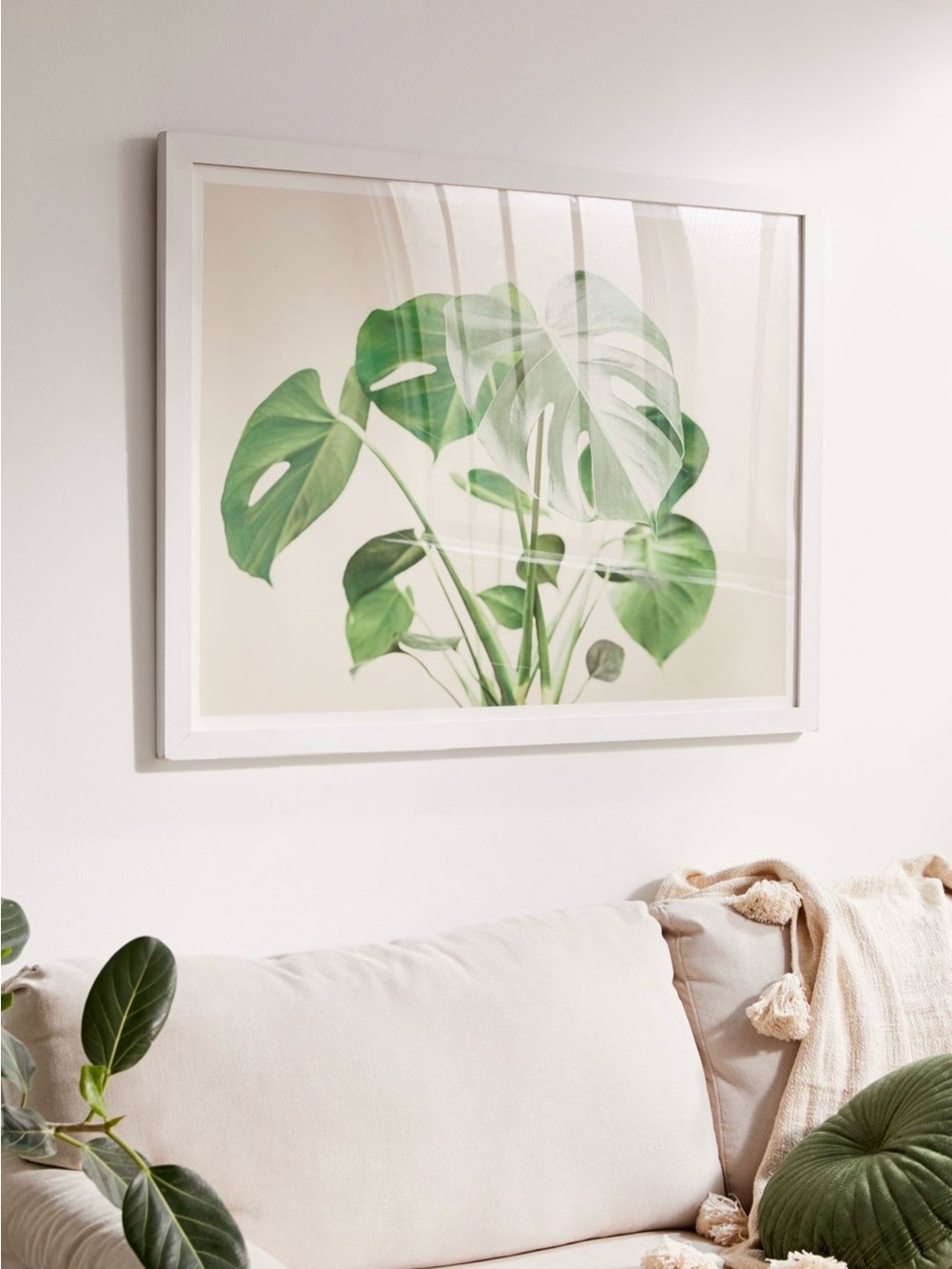 Urban Outfitters Sisi And Seb My Monstera Art Print, 30x40